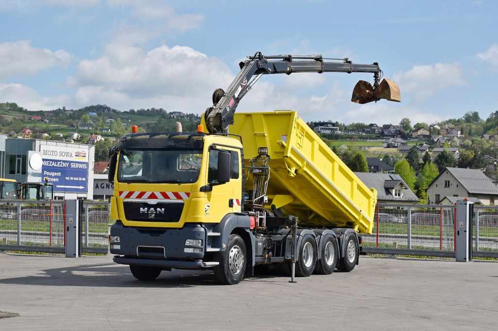 MAN TGS 35.440 * HIAB 122 B-3 DUO / 8x4 - Автоманипулятор, Самосвал: фото 2 MAN TGS 35.440 * HIAB 122 B-3 DUO / 8x4 - Автоманипулятор, Самосвал: фото 2