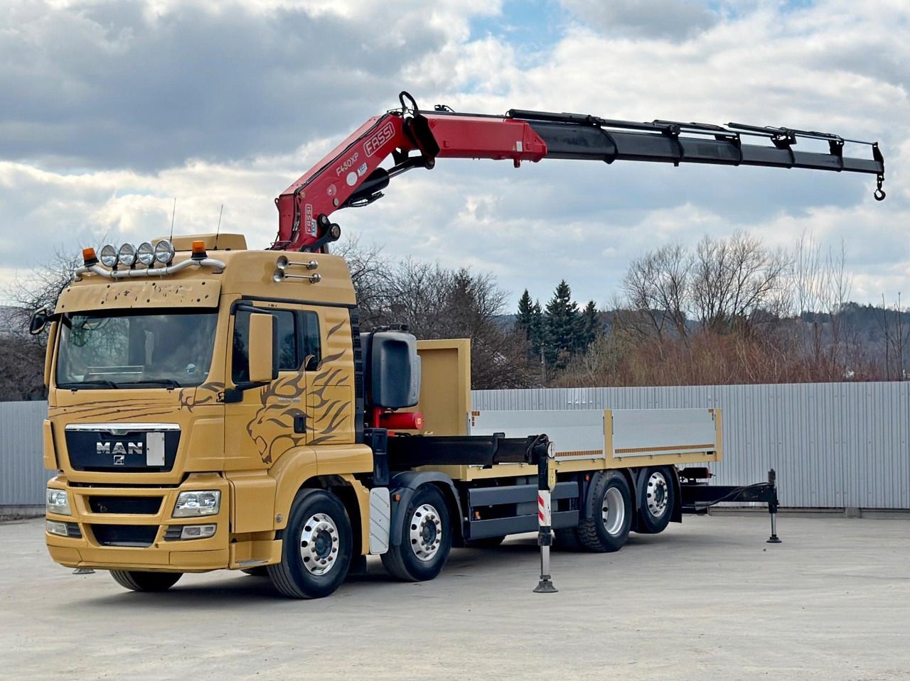 MAN TGS 35.480* FASSI F450 BXP.26 + FUNK* TOPZUSTAND - Грузовик бортовой/ Платформа, Автоманипулятор: фото 2 MAN TGS 35.480* FASSI F450 BXP.26 + FUNK* TOPZUSTAND - Грузовик бортовой/ Платформа, Автоманипулятор: фото 2