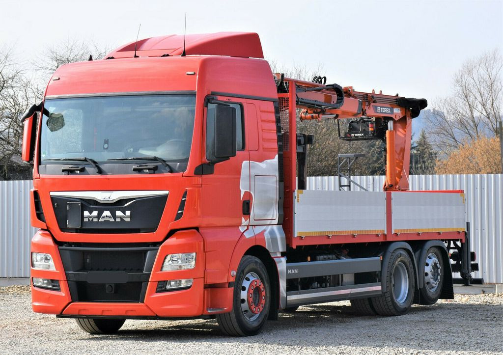MAN TGX 26.440 Pritsche 6,60 m*TEREX 135.2-A11 - Автоманипулятор: фото 4 MAN TGX 26.440 Pritsche 6,60 m*TEREX 135.2-A11 - Автоманипулятор: фото 4