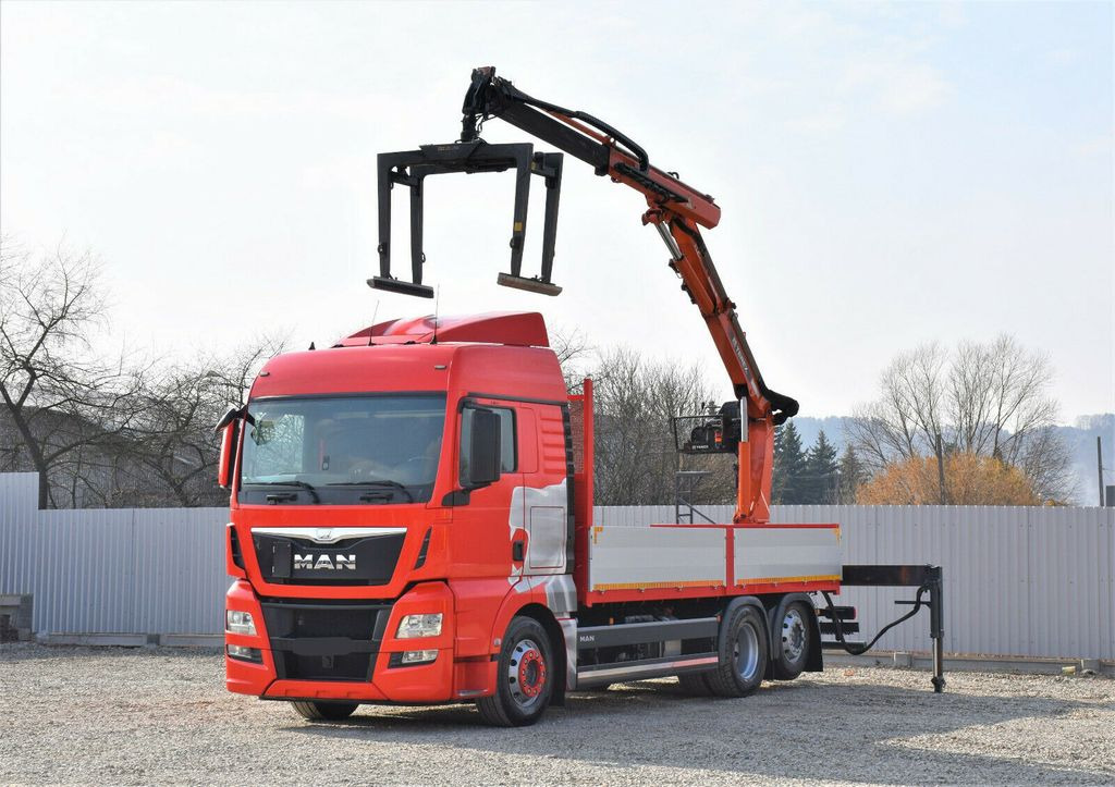 MAN TGX 26.440 Pritsche 6,60 m*TEREX 135.2-A11 - Автоманипулятор: фото 2 MAN TGX 26.440 Pritsche 6,60 m*TEREX 135.2-A11 - Автоманипулятор: фото 2