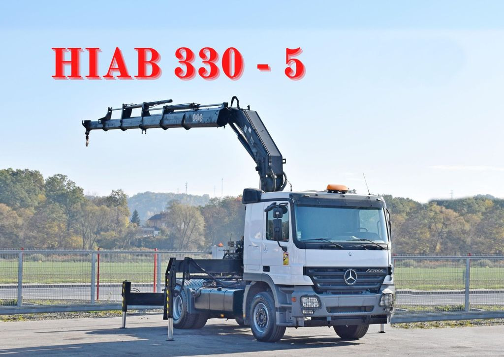 Mercedes-Benz ACTROS 1844 * Sattelzugmaschine *HIAB 330-5/FUNK Mercedes-Benz ACTROS 1844 * Sattelzugmaschine *HIAB 330-5/FUNK - Автоманипулятор, Тягач: фото 1 Mercedes-Benz ACTROS 1844 * Sattelzugmaschine *HIAB 330-5/FUNK Mercedes-Benz ACTROS 1844 * Sattelzugmaschine *HIAB 330-5/FUNK - Автоманипулятор, Тягач: фото 1