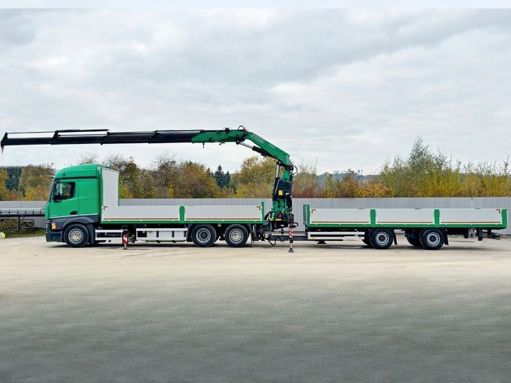 Mercedes-Benz ACTROS 2645* FASSI F345 RA 2.4/FUNK+Anhänger - Автоманипулятор: фото 5 Mercedes-Benz ACTROS 2645* FASSI F345 RA 2.4/FUNK+Anhänger - Автоманипулятор: фото 5