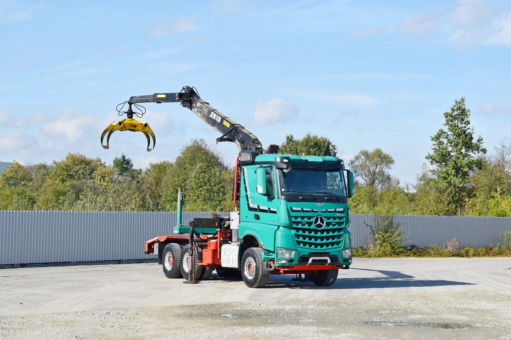 Mercedes-Benz AROCS 3363 *HOLZTRANSPORTER * LOGLIFT 251S /6x4 - Лесовоз, Автоманипулятор: фото 2 Mercedes-Benz AROCS 3363 *HOLZTRANSPORTER * LOGLIFT 251S /6x4 - Лесовоз, Автоманипулятор: фото 2