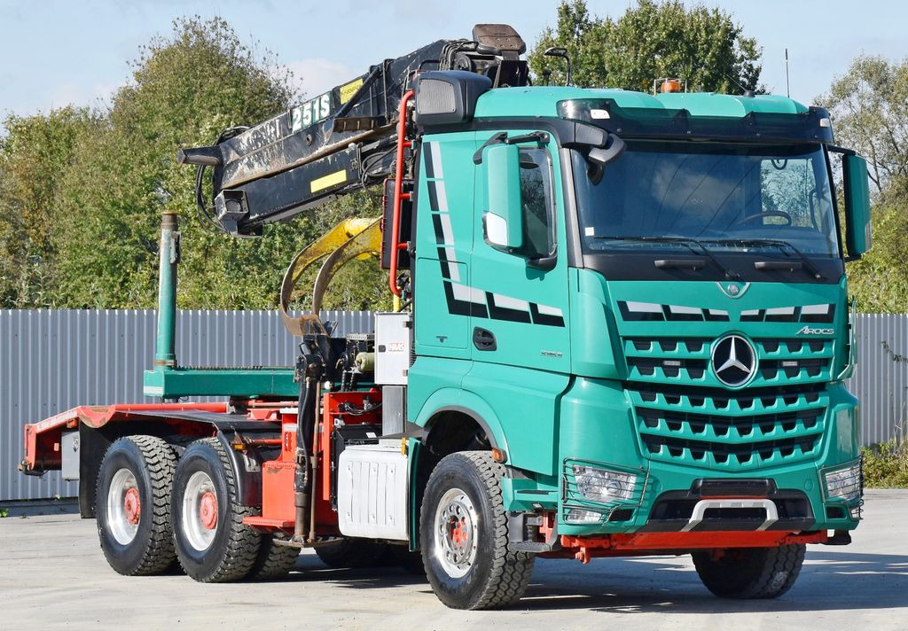 Mercedes-Benz AROCS 3363 *HOLZTRANSPORTER * LOGLIFT 251S /6x4 - Лесовоз, Автоманипулятор: фото 4 Mercedes-Benz AROCS 3363 *HOLZTRANSPORTER * LOGLIFT 251S /6x4 - Лесовоз, Автоманипулятор: фото 4