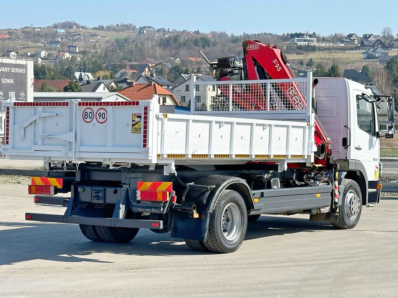 Mercedes-Benz ATEGO 1524 Kipper 4,35 m* FASSI F95A.21* TOP - Автоманипулятор: фото 5 Mercedes-Benz ATEGO 1524 Kipper 4,35 m* FASSI F95A.21* TOP - Автоманипулятор: фото 5