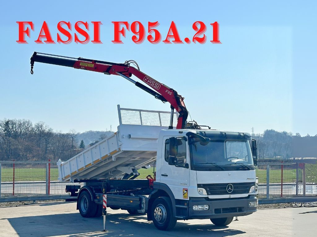 Mercedes-Benz ATEGO 1524 Kipper 4,35 m* FASSI F95A.21* TOP - Автоманипулятор: фото 1 Mercedes-Benz ATEGO 1524 Kipper 4,35 m* FASSI F95A.21* TOP - Автоманипулятор: фото 1