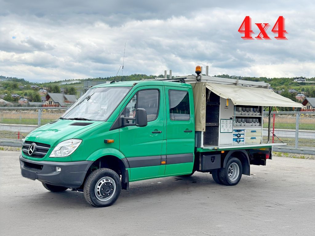 Mercedes-Benz Sprinter 516 CDI* Doppel Kabine! 4x4 *TOPZUSTAND - Малотоннажный самосвал: фото 1 Mercedes-Benz Sprinter 516 CDI* Doppel Kabine! 4x4 *TOPZUSTAND - Малотоннажный самосвал: фото 1