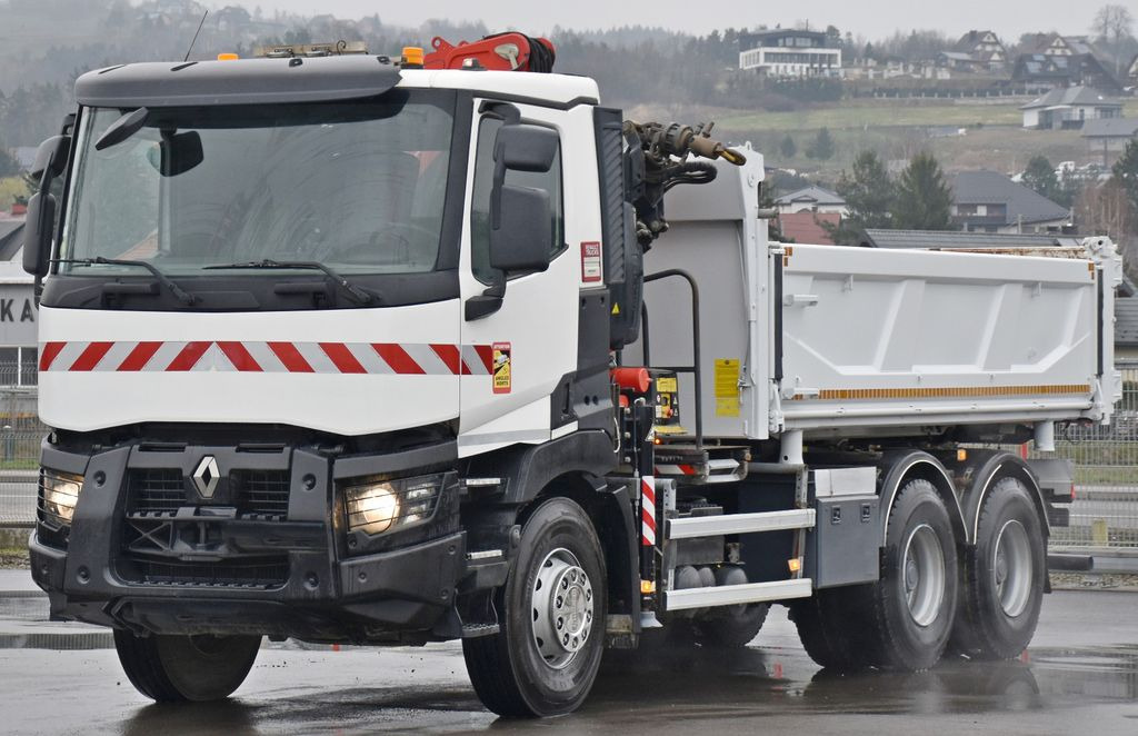 Renault C380 *KIPPER 5,10 m* FASSI F175A.0.22+FUNK /6x4 - Автоманипулятор, Самосвал: фото 5 Renault C380 *KIPPER 5,10 m* FASSI F175A.0.22+FUNK /6x4 - Автоманипулятор, Самосвал: фото 5
