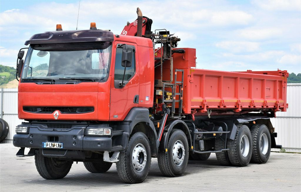 Renault KERAX 420 DCI Kipper 6,30m+FASSI F95AXS.21+FUNK - Автоманипулятор, Самосвал: фото 3 Renault KERAX 420 DCI Kipper 6,30m+FASSI F95AXS.21+FUNK - Автоманипулятор, Самосвал: фото 3
