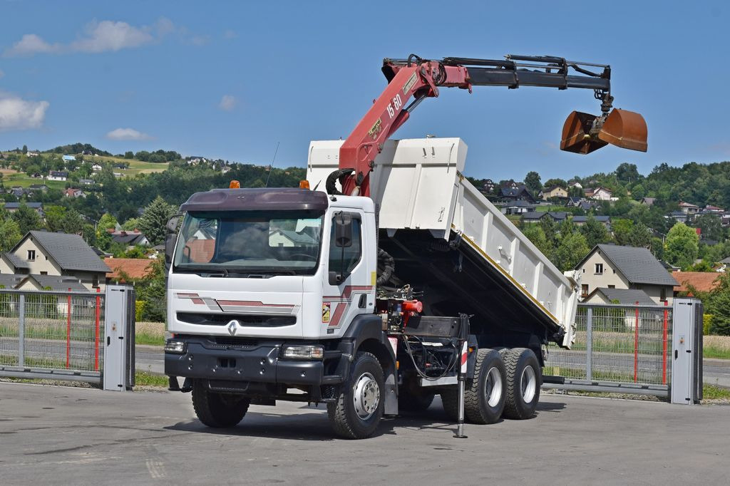Renault KERAX 420 DXI* HMF 1563 K3 + FUNK/6x4 - Самосвал: фото 2 Renault KERAX 420 DXI* HMF 1563 K3 + FUNK/6x4 - Самосвал: фото 2