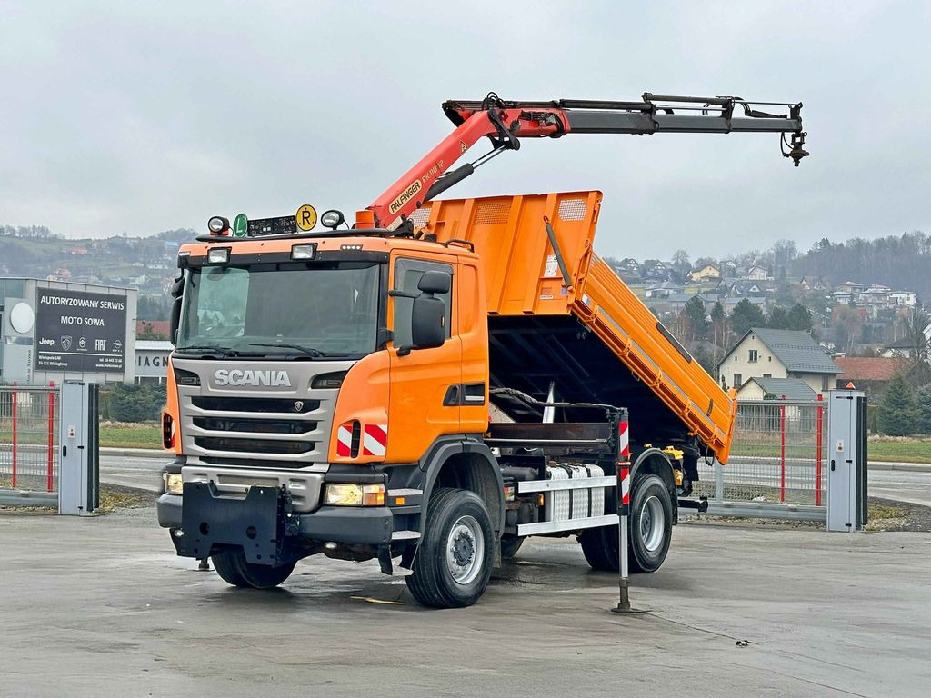 Scania G360 Kipper 4,10m *PK 11002 B + FUNK *4x4 - Самосвал, Автоманипулятор: фото 2 Scania G360 Kipper 4,10m *PK 11002 B + FUNK *4x4 - Самосвал, Автоманипулятор: фото 2