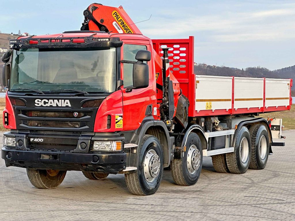 Scania P 400 Kipper 6,80 m * PK 33002-EH D + FUNK * 8x4 Scania P 400 Kipper 6,80 m * PK 33002-EH D + FUNK * 8x4 - Автоманипулятор, Самосвал: фото 3 Scania P 400 Kipper 6,80 m * PK 33002-EH D + FUNK * 8x4 Scania P 400 Kipper 6,80 m * PK 33002-EH D + FUNK * 8x4 - Автоманипулятор, Самосвал: фото 3