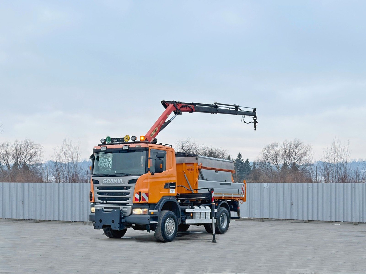 Scania R 420 * PK 11002/FUNK * sandblaste - Самосвал, Автоманипулятор: фото 4 Scania R 420 * PK 11002/FUNK * sandblaste - Самосвал, Автоманипулятор: фото 4