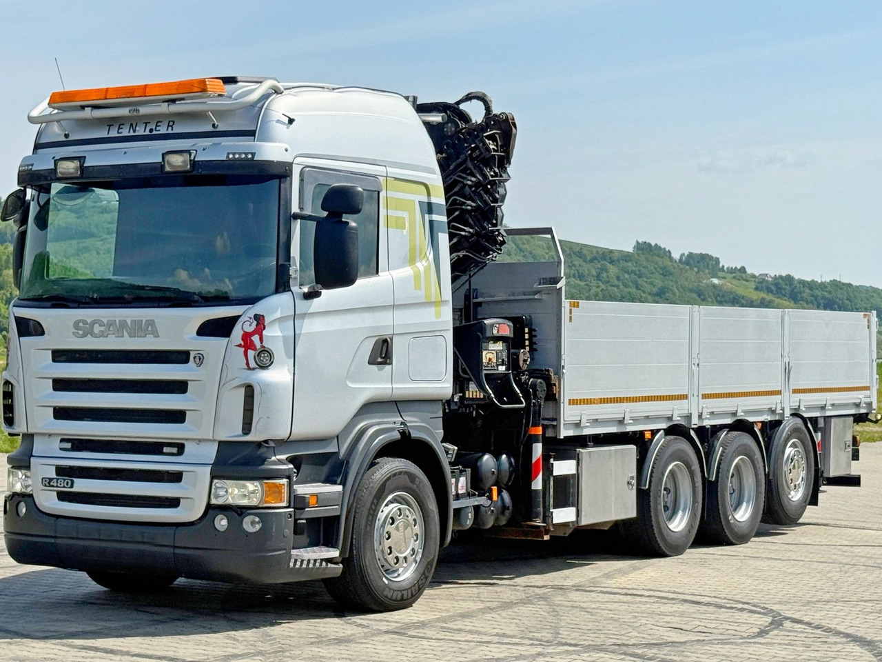 Scania R480 PRITSCHE 6,85m *HIAB 377 E-8 HIPRO/FUNK*8x4 - Автоманипулятор: фото 3 Scania R480 PRITSCHE 6,85m *HIAB 377 E-8 HIPRO/FUNK*8x4 - Автоманипулятор: фото 3