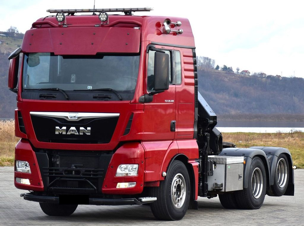 MAN TGX 28.480 Sattelzugmaschine + HMF 2120 K5/FUNK - Тягач: фото 4 MAN TGX 28.480 Sattelzugmaschine + HMF 2120 K5/FUNK - Тягач: фото 4