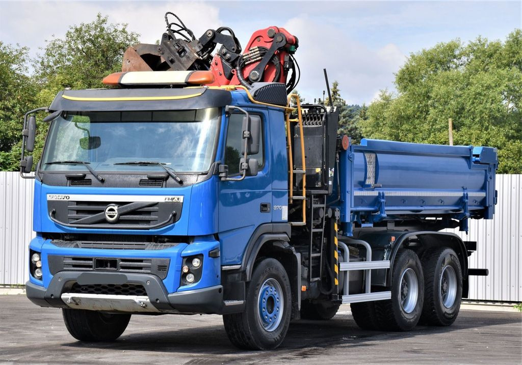 Volvo FMX 370 Kipper 4,90m *EPSILON Q150Z/FUNK*6x4 - Самосвал, Автоманипулятор: фото 5 Volvo FMX 370 Kipper 4,90m *EPSILON Q150Z/FUNK*6x4 - Самосвал, Автоманипулятор: фото 5