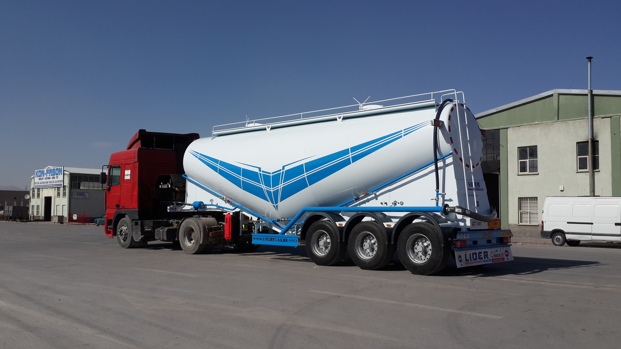 Новый Полуприцеп-цистерна для транспортировки цемента LIDER 2024 MODEL NEW CEMENT TANKER: фото 9