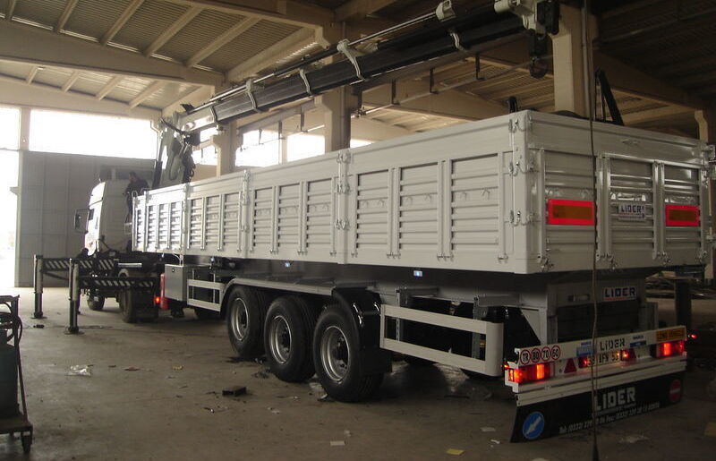 LIDER 2024 Model NEW trailer Manufacturer Company READY - Полуприцеп бортовой/ Платформа: фото 3 LIDER 2024 Model NEW trailer Manufacturer Company READY - Полуприцеп бортовой/ Платформа: фото 3