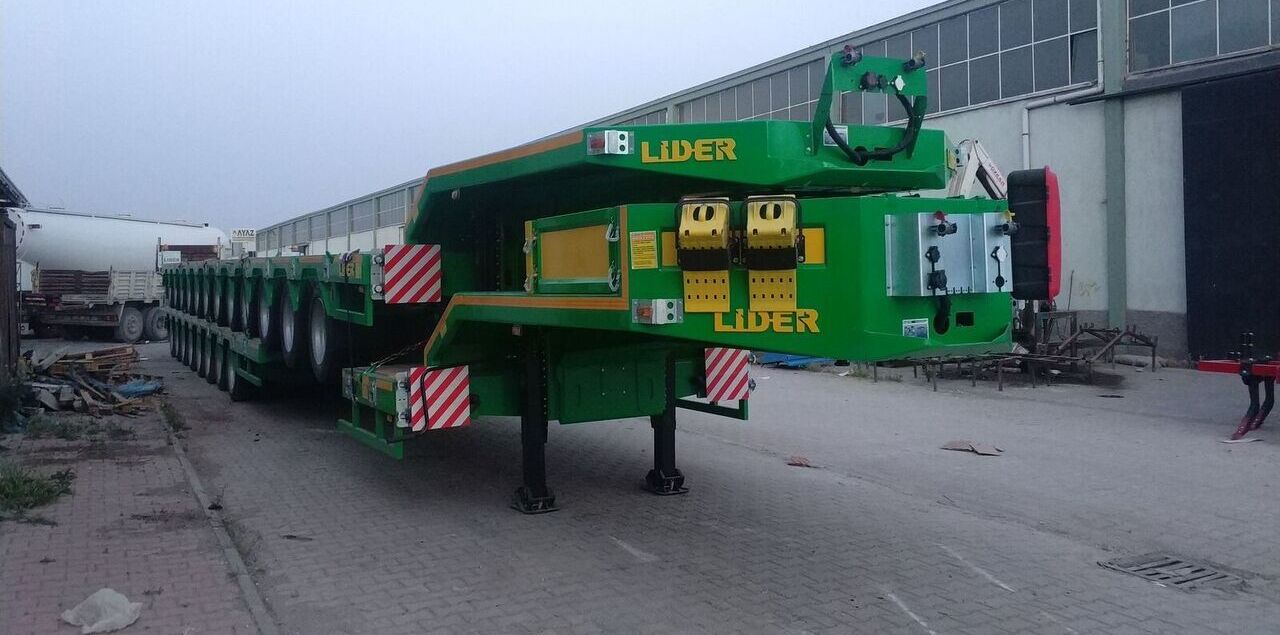 Новый Низкорамный полуприцеп LIDER 2025 Model 200 TONS CAPACITY New Productions Directly From Manufacture: фото 10