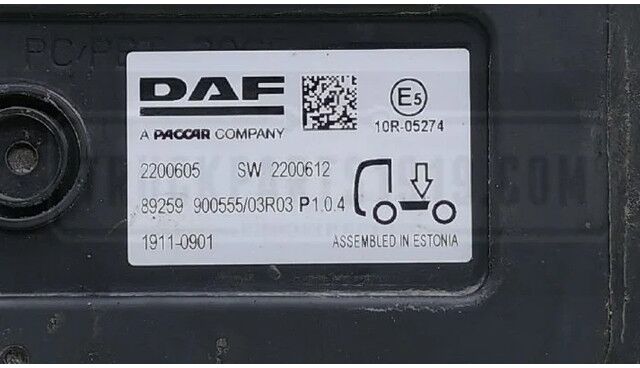 DAF Electrical System Chassis module DAF - Блок управления для Грузовиков: фото 2 DAF Electrical System Chassis module DAF - Блок управления для Грузовиков: фото 2