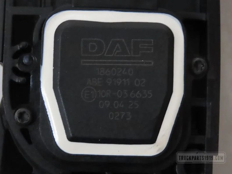 DAF Electrical System Gaspedaal DAF - Приборная панель для Грузовиков: фото 2 DAF Electrical System Gaspedaal DAF - Приборная панель для Грузовиков: фото 2