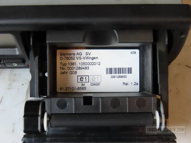 MAN 81.27101.6565 | Tachograaf R1.2 - Электрическая система для Грузовиков: фото 2 MAN 81.27101.6565 | Tachograaf R1.2 - Электрическая система для Грузовиков: фото 2