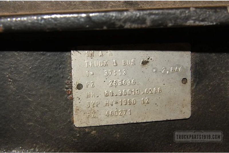 MAN Axle & Steering Parts Differentieel R=2.846 - Дифференциал для Грузовиков: фото 3 MAN Axle & Steering Parts Differentieel R=2.846 - Дифференциал для Грузовиков: фото 3
