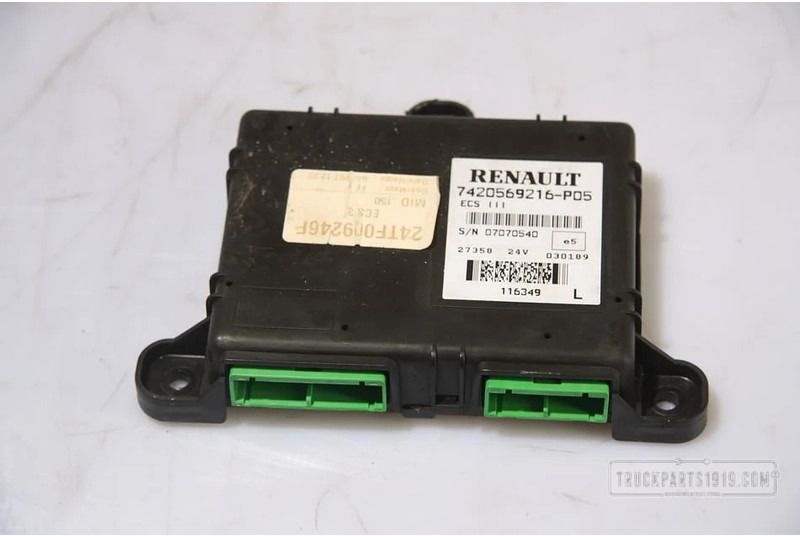 Renault Electrical System ECU ECAS Renault - Блок управления для Грузовиков: фото 1 Renault Electrical System ECU ECAS Renault - Блок управления для Грузовиков: фото 1