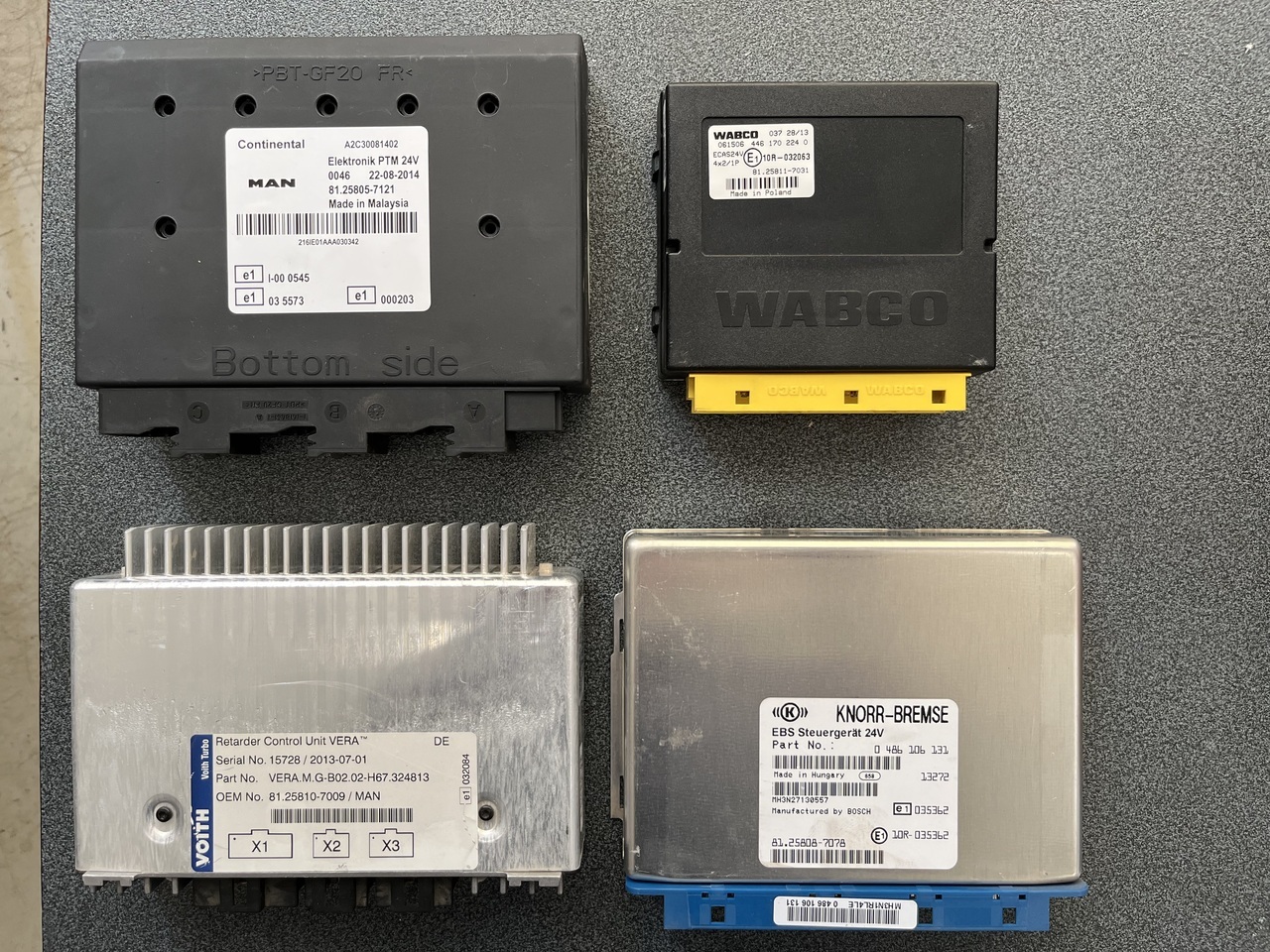 ELECTRΟΝΙC CONTROL UNITS MAN TGX - Электрическая система для Грузовиков: фото 1 ELECTRΟΝΙC CONTROL UNITS MAN TGX - Электрическая система для Грузовиков: фото 1