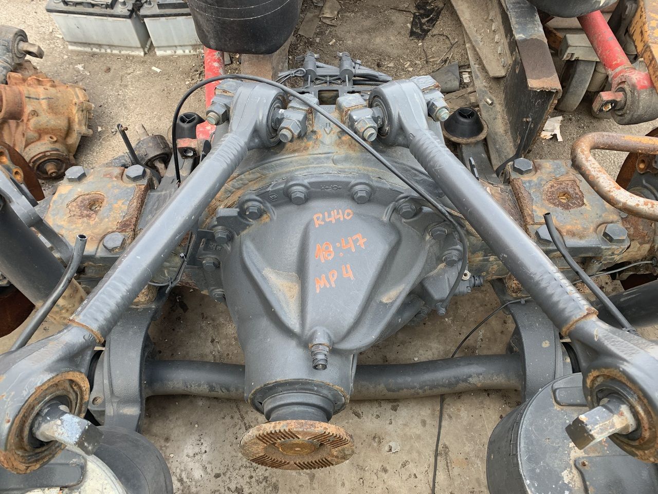 MERCEDES-BENZ REAR AXLE FOR ACTROS MP4 FINAL DRIVE R440 18:47 - Задняя ось: фото 1 MERCEDES-BENZ REAR AXLE FOR ACTROS MP4 FINAL DRIVE R440 18:47 - Задняя ось: фото 1