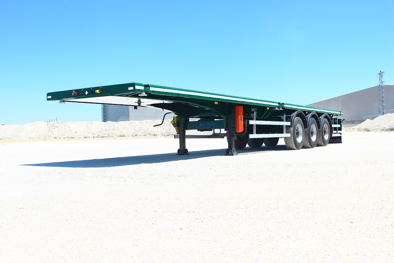 EMIRSAN Immediate Delivery From Stock 13.60 METER FLATBED - Полуприцеп бортовой/ Платформа: фото 5 EMIRSAN Immediate Delivery From Stock 13.60 METER FLATBED - Полуприцеп бортовой/ Платформа: фото 5