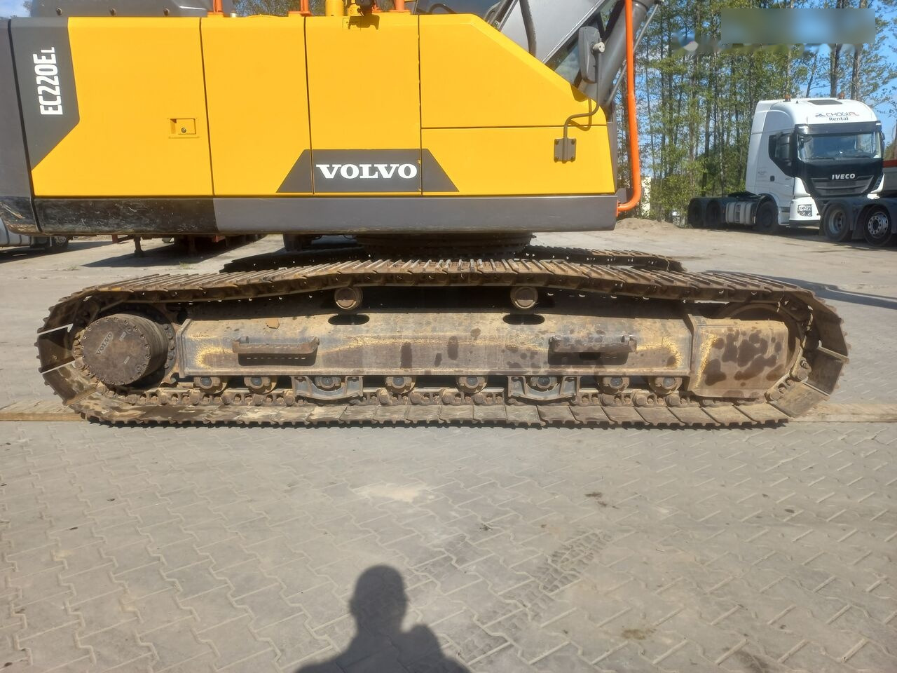 Гусеничный экскаватор Volvo EC 220EL: фото 23