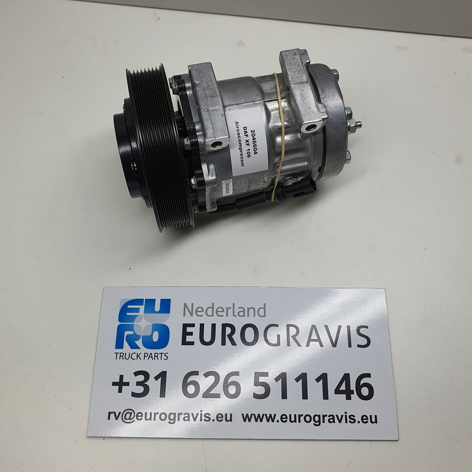 DAF CF XF euro 6 Airco compressor 2046604 - Часть системы кондиционирования для Грузовиков: фото 1 DAF CF XF euro 6 Airco compressor 2046604 - Часть системы кондиционирования для Грузовиков: фото 1