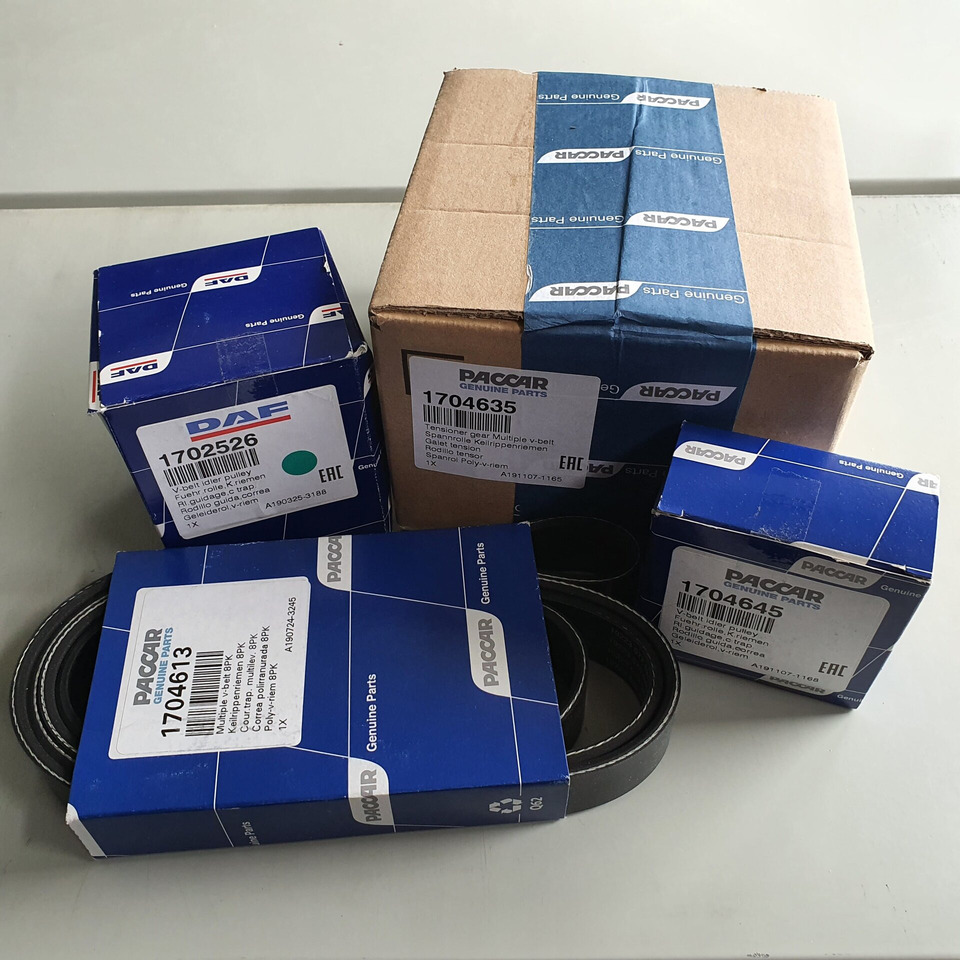 DAF Spanrol plus poly-V-riemset 8PK 1706837 - Натяжитель ремня для Грузовиков: фото 1 DAF Spanrol plus poly-V-riemset 8PK 1706837 - Натяжитель ремня для Грузовиков: фото 1