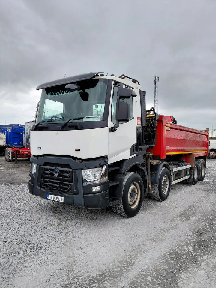 2015 Renault C 380 Grab Tipper 8×4 - Самосвал, Автоманипулятор: фото 4 2015 Renault C 380 Grab Tipper 8×4 - Самосвал, Автоманипулятор: фото 4