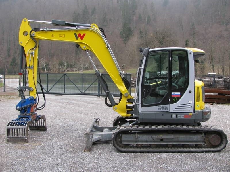 Wacker Neuson EZ 80 POWERTILLT + grajfer - Мини-экскаватор: фото 3 Wacker Neuson EZ 80 POWERTILLT + grajfer - Мини-экскаватор: фото 3