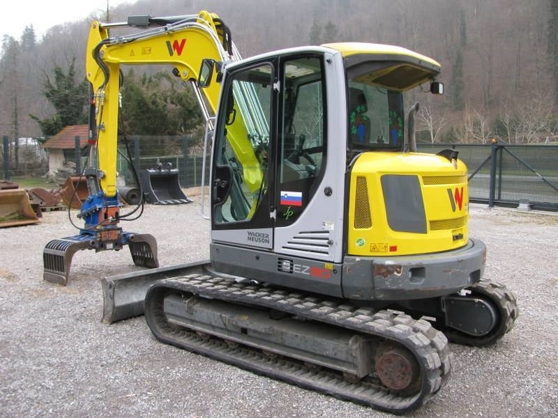 Wacker Neuson EZ 80 POWERTILLT + grajfer  - Мини-экскаватор: фото 4 Wacker Neuson EZ 80 POWERTILLT + grajfer  - Мини-экскаватор: фото 4