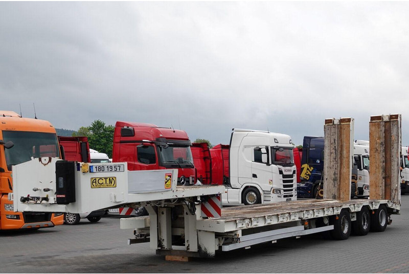 ACTM NACZEPA LAWETA / NISKOPODWOZIOWE / NAJAZDY HYDRAULICZNE / 13,6 M - Низкорамный полуприцеп: фото 2 ACTM NACZEPA LAWETA / NISKOPODWOZIOWE / NAJAZDY HYDRAULICZNE / 13,6 M - Низкорамный полуприцеп: фото 2