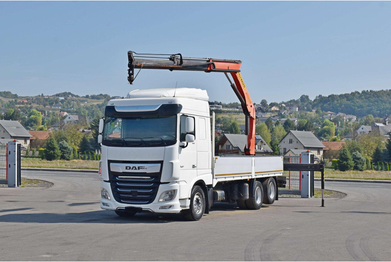 DAF XF 530 Pritsche 6,30 m + PK 15500 * TOPZUSTAND - Грузовик бортовой/ Платформа, Автоманипулятор: фото 2 DAF XF 530 Pritsche 6,30 m + PK 15500 * TOPZUSTAND - Грузовик бортовой/ Платформа, Автоманипулятор: фото 2