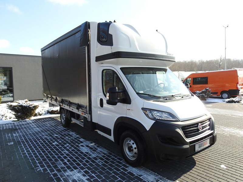 Fiat DUCATO PLANDEKA 10 PALET WEBASTO TEMPOMAT KLIMATYZACJA LEDY PNEU - Тентованный фургон: фото 4 Fiat DUCATO PLANDEKA 10 PALET WEBASTO TEMPOMAT KLIMATYZACJA LEDY PNEU - Тентованный фургон: фото 4