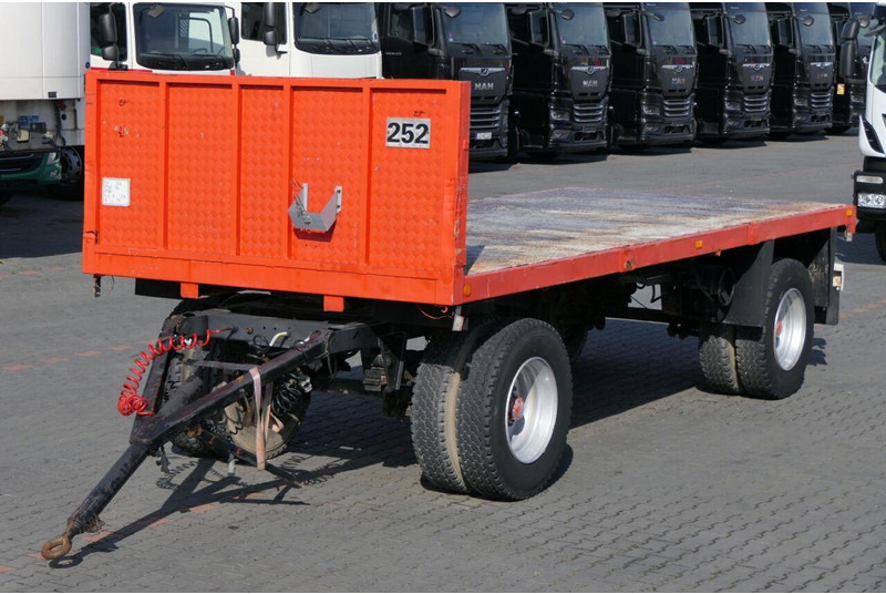 Fruehauf CODER / PRZYCZEPA DO BUDOWLANKI / Długość : 6 M / waga: 3900 kg - Прицеп бортовой/ Платформа: фото 1 Fruehauf CODER / PRZYCZEPA DO BUDOWLANKI / Długość : 6 M / waga: 3900 kg - Прицеп бортовой/ Платформа: фото 1