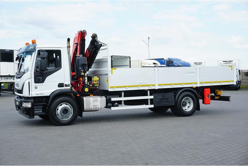 Iveco EUROCARGO / 160-21 / SKRZYNIOWY + HDS / FASSI F110 / ROTATOR / P - Грузовик бортовой/ Платформа, Автоманипулятор: фото 5 Iveco EUROCARGO / 160-21 / SKRZYNIOWY + HDS / FASSI F110 / ROTATOR / P - Грузовик бортовой/ Платформа, Автоманипулятор: фото 5