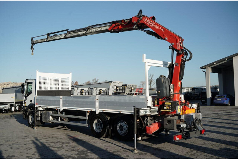 Iveco STRALIS 460 / 6X2 / SKRZYNIOWY 8,1 m + HDS FASSI. F185 MAX UDŹWI - Грузовик бортовой/ Платформа, Автоманипулятор: фото 3 Iveco STRALIS 460 / 6X2 / SKRZYNIOWY 8,1 m + HDS FASSI. F185 MAX UDŹWI - Грузовик бортовой/ Платформа, Автоманипулятор: фото 3