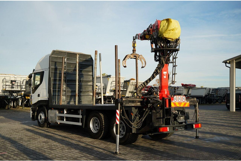 Iveco STRALIS 560 / 6X4 / DO DREWNA / DO DRZEWA / DO LASU / HDS PALFIN - Лесовоз, Автоманипулятор: фото 4 Iveco STRALIS 560 / 6X4 / DO DREWNA / DO DRZEWA / DO LASU / HDS PALFIN - Лесовоз, Автоманипулятор: фото 4