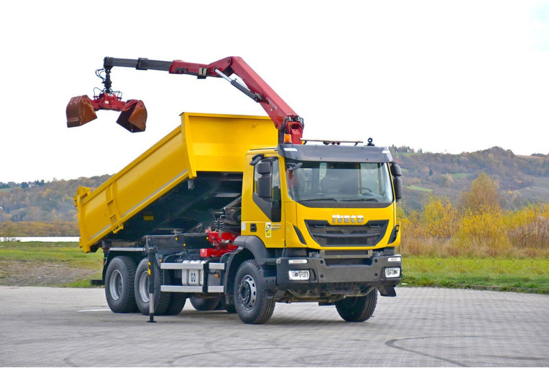 Iveco TRAKKER 360 * Kipper 4,90m* KRAN/FUNK*6x4 - Самосвал, Автоманипулятор: фото 2 Iveco TRAKKER 360 * Kipper 4,90m* KRAN/FUNK*6x4 - Самосвал, Автоманипулятор: фото 2