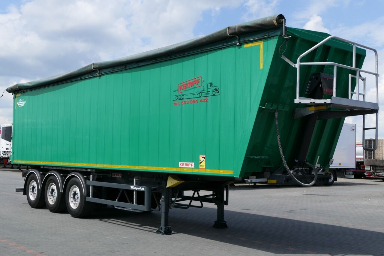 Kempf WYWROTKA 60m3 / 2018 ROK / KLAPO DRZWI / OŚ PODNOSZONA - Самосвальный полуприцеп: фото 1 Kempf WYWROTKA 60m3 / 2018 ROK / KLAPO DRZWI / OŚ PODNOSZONA - Самосвальный полуприцеп: фото 1