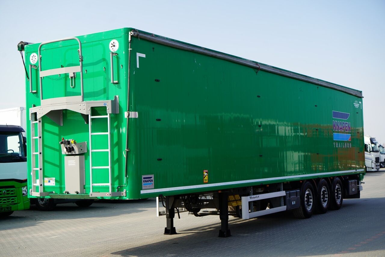 Knapen Trailers RUCHOMA PODŁOGA / WALKING FLOOR / 94 m3 / OŚ PODNOSZONA / OSIE S - Полуприцеп с подвижным полом: фото 1 Knapen Trailers RUCHOMA PODŁOGA / WALKING FLOOR / 94 m3 / OŚ PODNOSZONA / OSIE S - Полуприцеп с подвижным полом: фото 1
