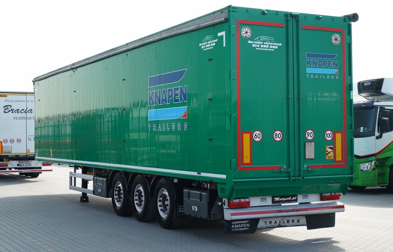 Knapen Trailers RUCHOMA PODŁOGA / WALKING FLOOR / 94 m3 / OŚ PODNOSZONA / OSIE S - Полуприцеп с подвижным полом: фото 4 Knapen Trailers RUCHOMA PODŁOGA / WALKING FLOOR / 94 m3 / OŚ PODNOSZONA / OSIE S - Полуприцеп с подвижным полом: фото 4