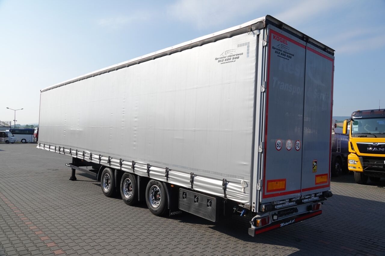 Kögel FIRANKA / MEGA / LOW DECK / OŚ PODNOSZONA / OSIE SAF / DACH POD - Тентованный полуприцеп: фото 5 Kögel FIRANKA / MEGA / LOW DECK / OŚ PODNOSZONA / OSIE SAF / DACH POD - Тентованный полуприцеп: фото 5