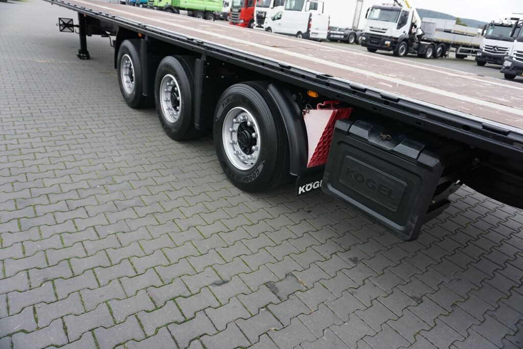 Полуприцеп бортовой/ Платформа Kögel / MEGA / PLATFORMA / MULTI LOCK / OŚ PODNOSZONA: фото 27